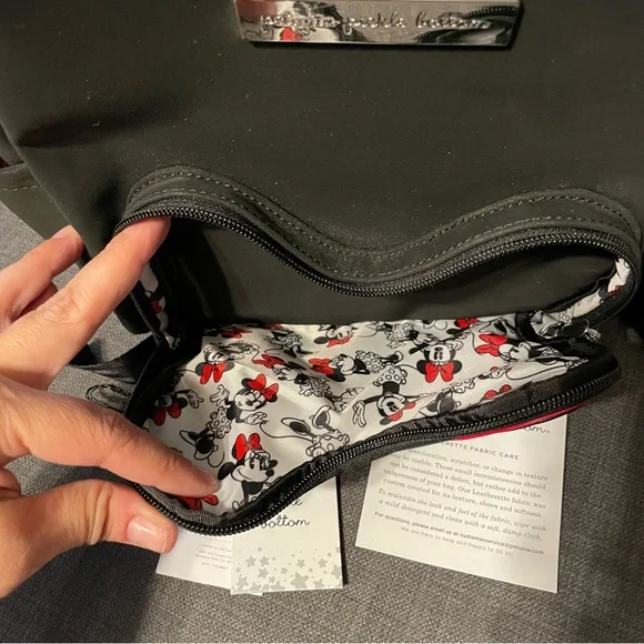 NWOT Petunia Pickle Bottom District Backpack in Disney's Signature Minnie Mouse - Picture 4 of 11